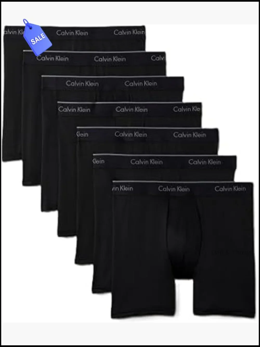 Men's Micro Stretch Boxer Briefs 7-Pack Size Large